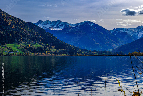 Lake Zeller see in Zell am see, Austria