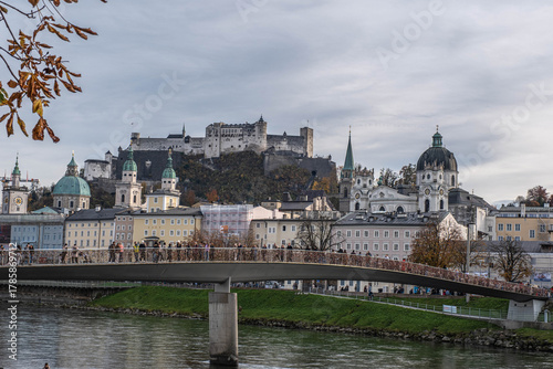 The monumental city of Salzburg in Austria