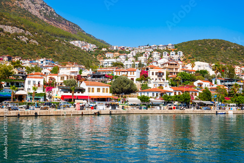 Fototapeta Naklejka Na Ścianę i Meble -  Kas city port or marina in Turkey