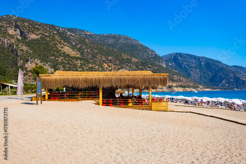 Fototapeta Naklejka Na Ścianę i Meble -  Oludeniz or Blue Lagoon beach in Turkey