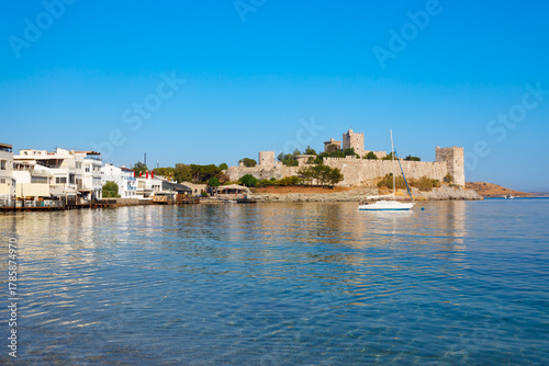 Fototapeta Naklejka Na Ścianę i Meble -  The Bodrum Castle of St. Peter in Bodrum city in Turkey