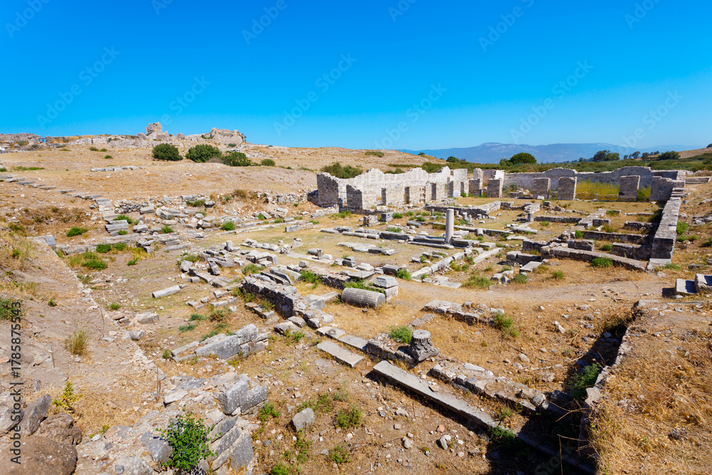 Fototapeta premium Miletus Archaeological Site near Didim city in Turkey