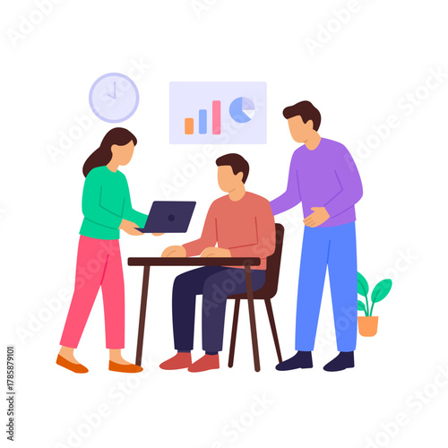 Group Collaboration, working together to achieve goals