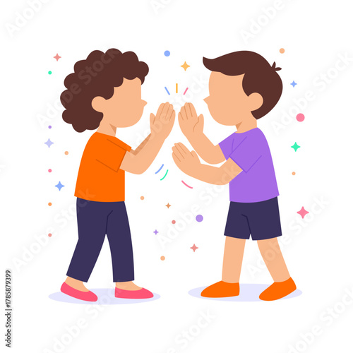 Hand-Clap, synchronizing rhythm for coordination activity