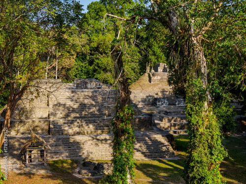 Maler Group, Yaxha Archaeological Site, Peten Department, Guatemala
