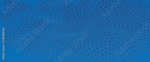 Vector geometric pattern in blue tints. Modern stylish texture. Geometric background. Abstract bg. Vector design.