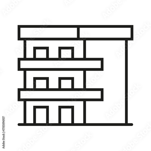 Home insurance. Mortgage, house with money icon line style isolated on white background. Residence Realm icon. secure house icon sign vector. Collateral house buy icon outline vector.