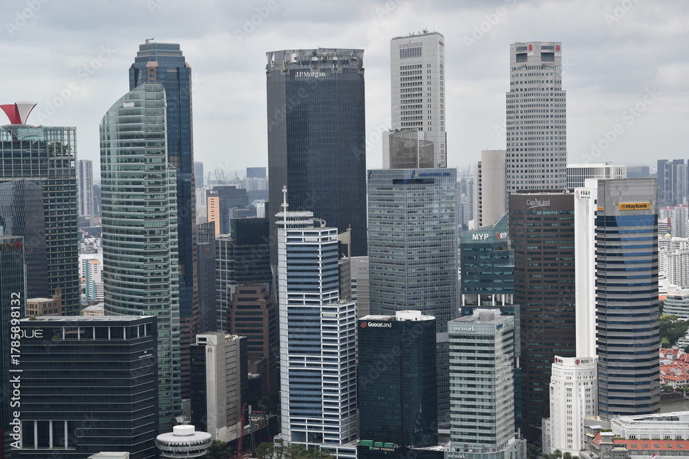 Obraz premium シンガポール マリーナベイサンズ