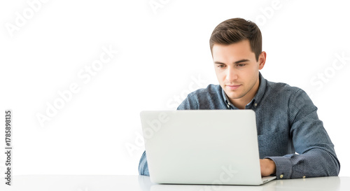 Creative concept of man, male, young captured from young perspective for digital content use