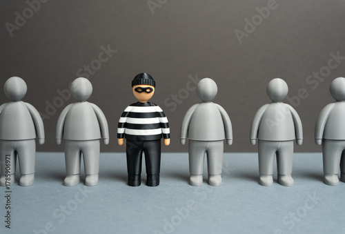 Photos Find the culprit among all suspects