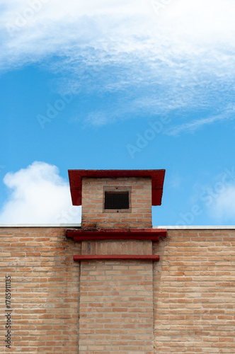bird house on the roof
