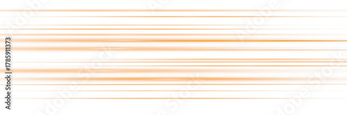 Gold horizontal lens flares pack. Laser beams, horizontal light rays. Beautiful light flares. Glowing streaks on light background. Light line effect gold png. 