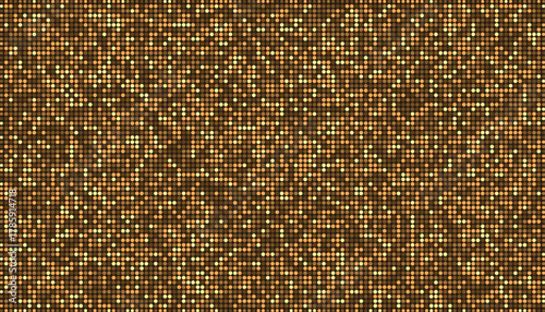 Golden Sequin Glitter Background With Sparkling Light Pattern