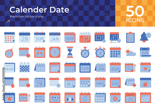 Calender date icon sheet, calendar, date, schedule, time, clock, event, appointment, deadline, planner, reminder, organizer, agenda, management, meeting, day, month, year, week.