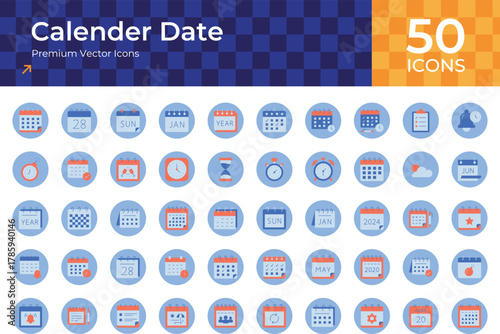 Calender date icon sheet, calendar, date, schedule, time, clock, event, appointment, deadline, planner, reminder, organizer, agenda, management, meeting, day, month, year, week.