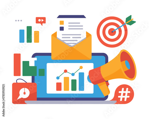 Digital marketing elements come together for a successful campaign