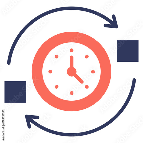 Cycle Time Mixed Icon