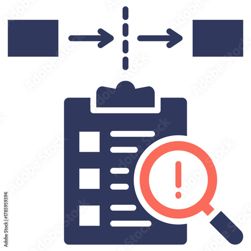 Process Gap Mixed Icon