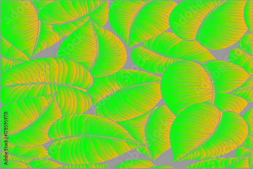Tropical Leaf Pattern Design