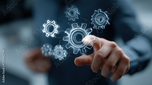 Incident management, business technology concept. Operational excellence in IT operations. Process of efficiently identifying, diagnosing and resolving unexpected problems that occur in IT systems.