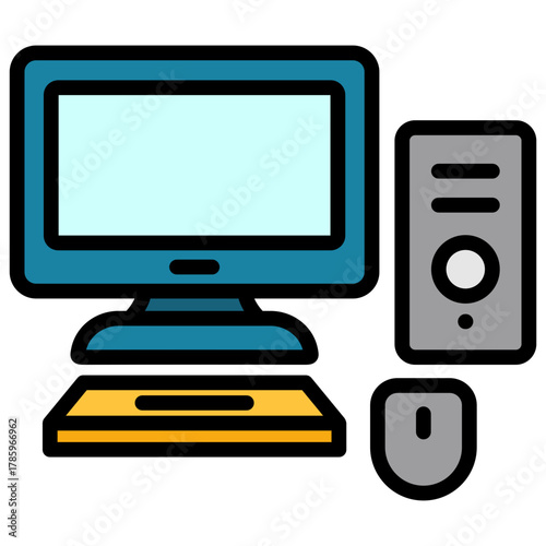 Computer System Icon