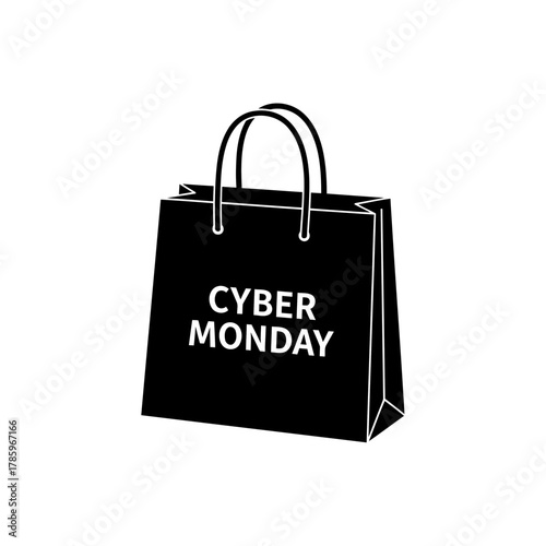 Cyber Monday Shopping Bag