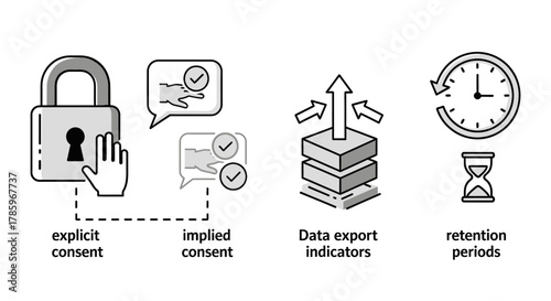 Data Privacy and Security Icons Explained.