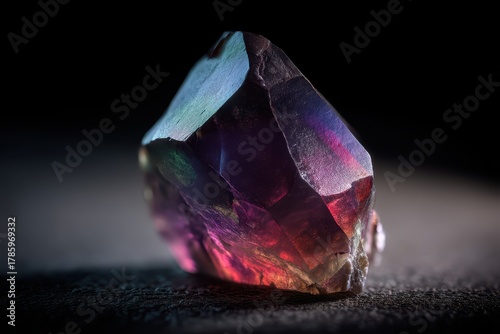 Colorful gemstone displayin...