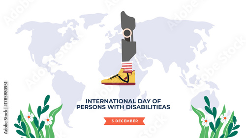 United Nations' International Day of Persons with Disabilities Flyer 
