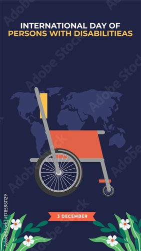 United Nations' International Day of Persons with Disabilities Flyer 