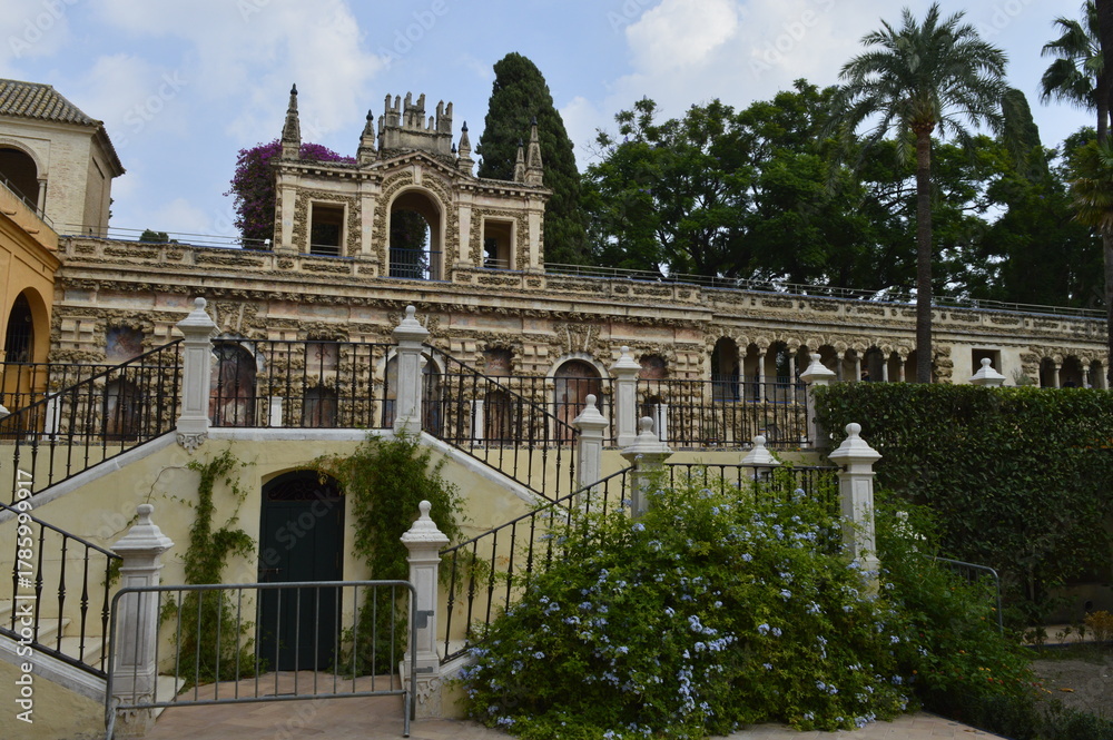 Obraz premium Real Alcázar de Sevilha na Espanha
