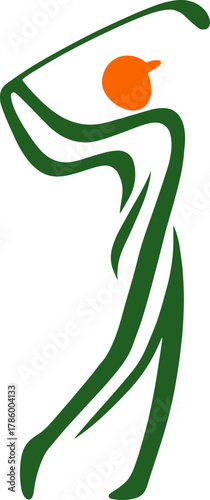 Golf Logo Adobe Illustrator AI Source File – Fully Editable & Convertible (EPS, SVG, PNG, JPEG, DXF, PDF)