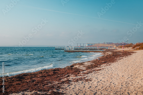 At the beach of Råå vallar in Helsingborg, Sweden.