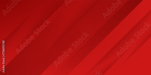 Dynamic Red Striped Abstract Background