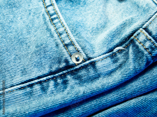 Blue jean close up picture