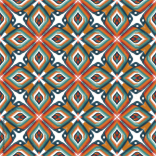 ethnic seamless pattern. vector illustration