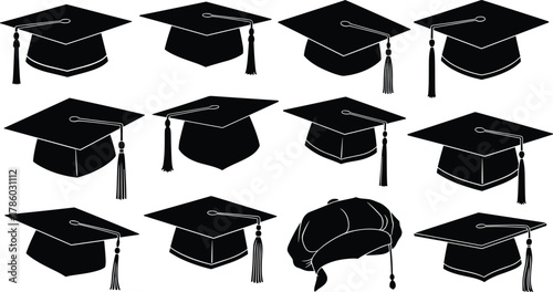 Silhouette vector illustration of construction workers raking gravel or soil, leveling ground, performing manual labor, teamwork, safety, tools, site, industry