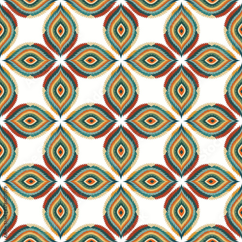 ethnic seamless pattern. vector illustration