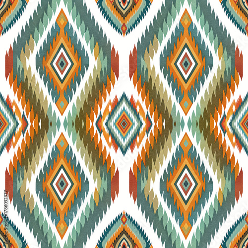 ethnic seamless pattern. vector illustration