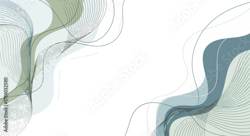 Modern Abstract Design with Vibrant Organic Shapes Creating a Bold and Playful Visual Experience