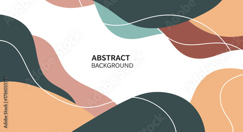 Colourful Vector illustration of an abstract background
