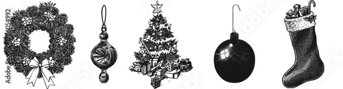 collection of things for Christmas 