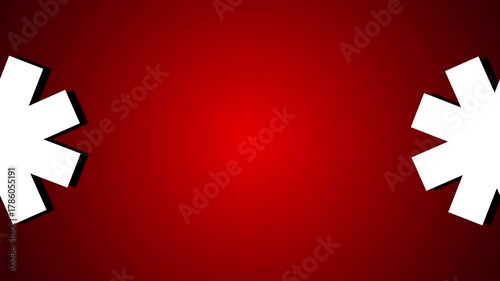 gradient red background video fro advertisement or promotion of brand or marketing 