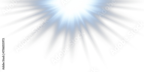 Magical blue light swirl with spark dust and dreamy glow effect. Transparent shining vortex for fantasy or cosmic vector designs. PNG image.