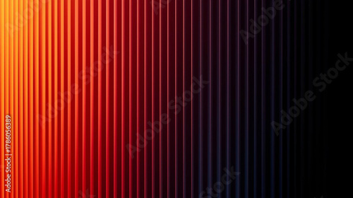 Abstract vertical lines of vibrant orange, red, and purple hues with a gradient effect, perfect for design backgrounds