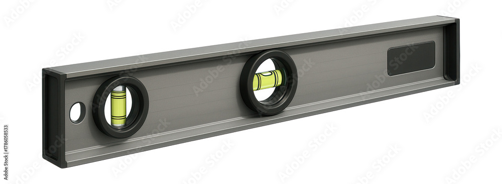 Obraz premium 24-inch durable magnetic I-beam level with a precision milled measuring surface.