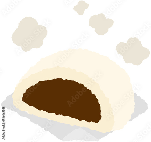 찐빵 호빵 손그림