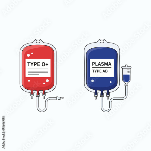 Medical Blood Bag for Donation and Transfusion Use