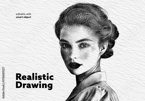 Realistic Drawing Photo Effect