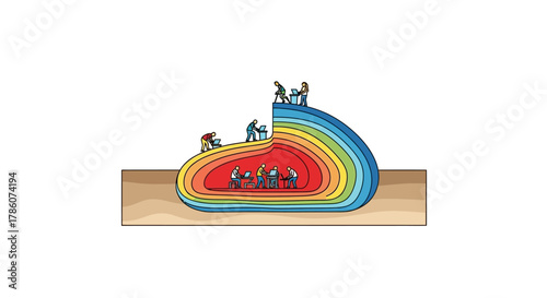 Layers of Technology: Team Building and Developing a Cloud Computing Platform